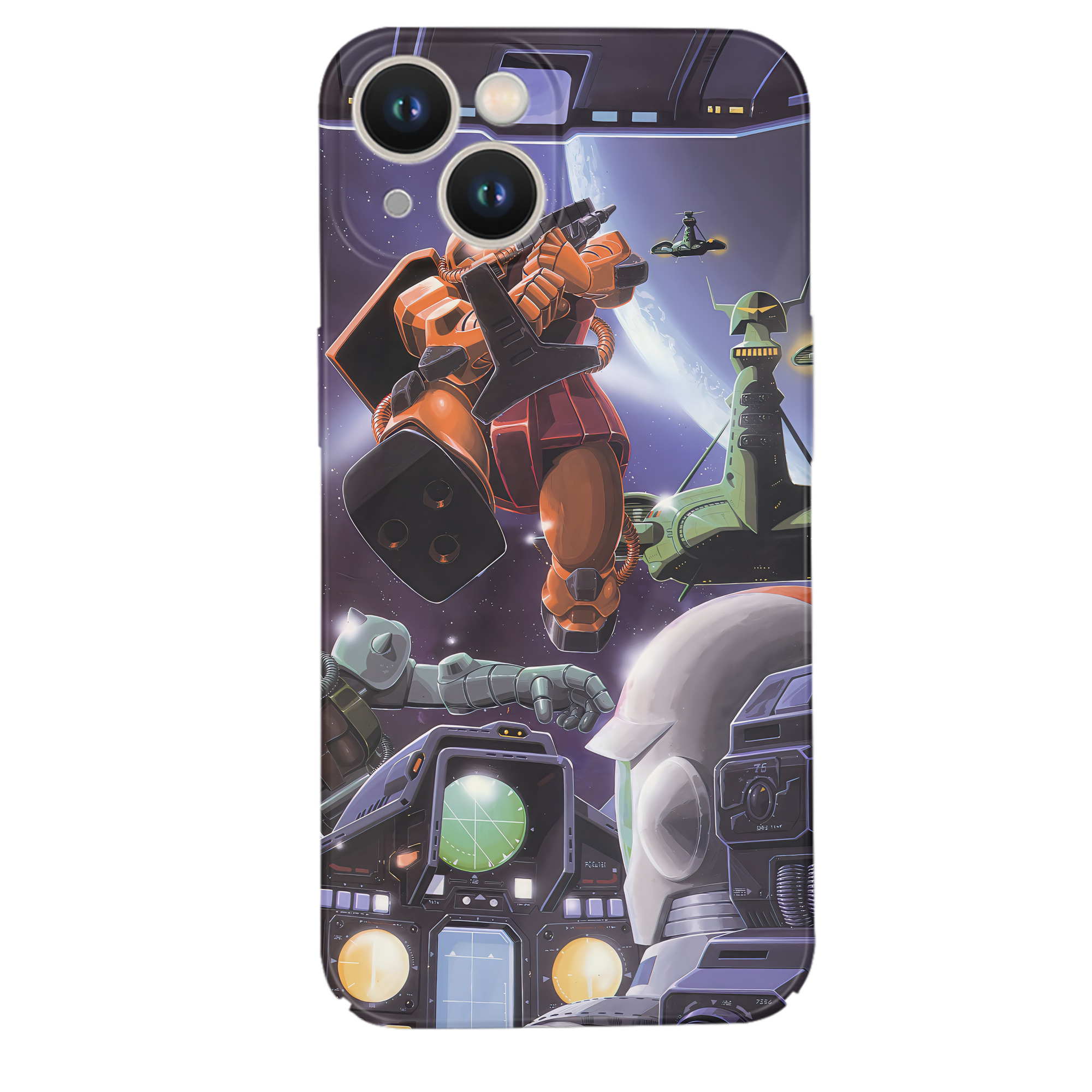 （画像用） 機動戦士ガンダム Mobile Suit Gundam 【iPhone 14シリーズ対応】ハードケース